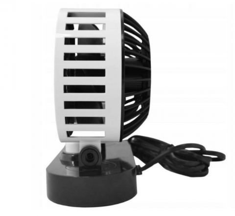 Automobilinis ventiliatorius 12V 2x5'' (2x13cm)
